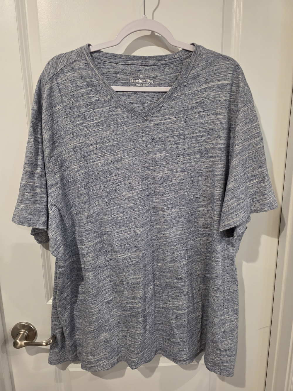 Hawker Rye Space Dye V Neck Tee